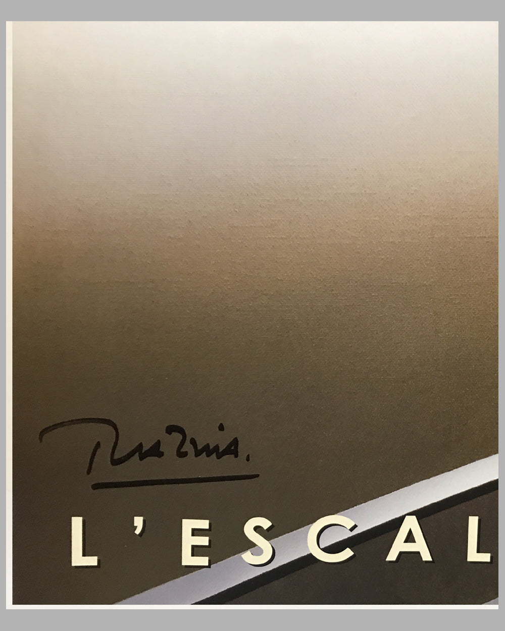 Cherbourg l&#39; Escale Transatlantique large poster by Razzia 3