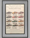 1995 Chevrolet Racing Daytona 500 ad copy, autographed by the 12 drivers