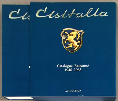 Cisitalia Catalogue Raisonné 1945 – 1965 by Nino Balestra and Cesare de Agostini, 1st edition, 1991