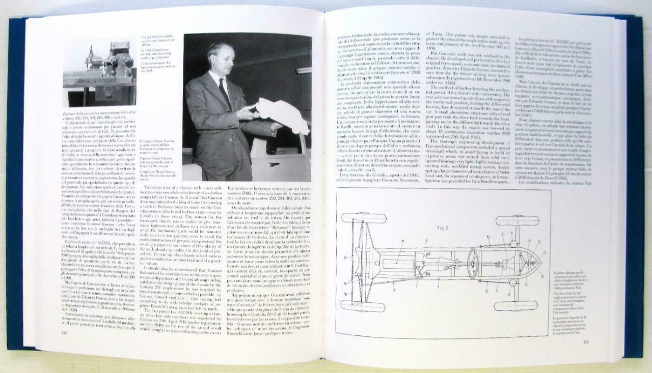 Cisitalia Catalogue Raisonné 1945 – 1965 by Nino Balestra and Cesare de Agostini, 1st edition, 1991