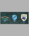 Collection of 6 Morgan Auto Company badges 2
