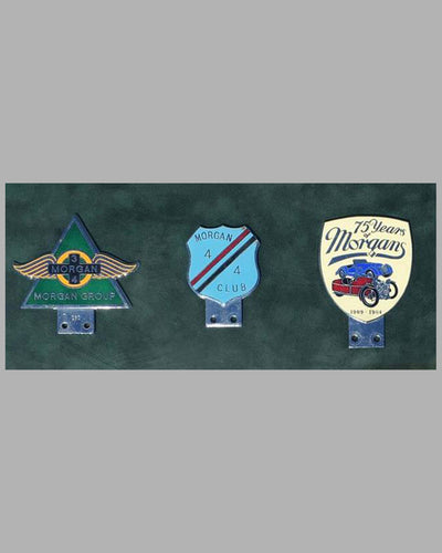 Collection of 6 Morgan Auto Company badges 2