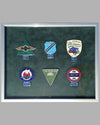Collection of 6 Morgan Auto Company badges
