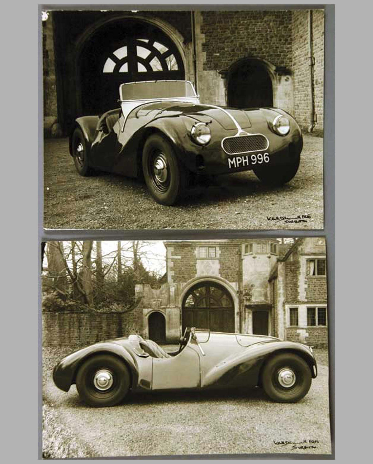 Two Connaught 2-Seater Roadster photographs