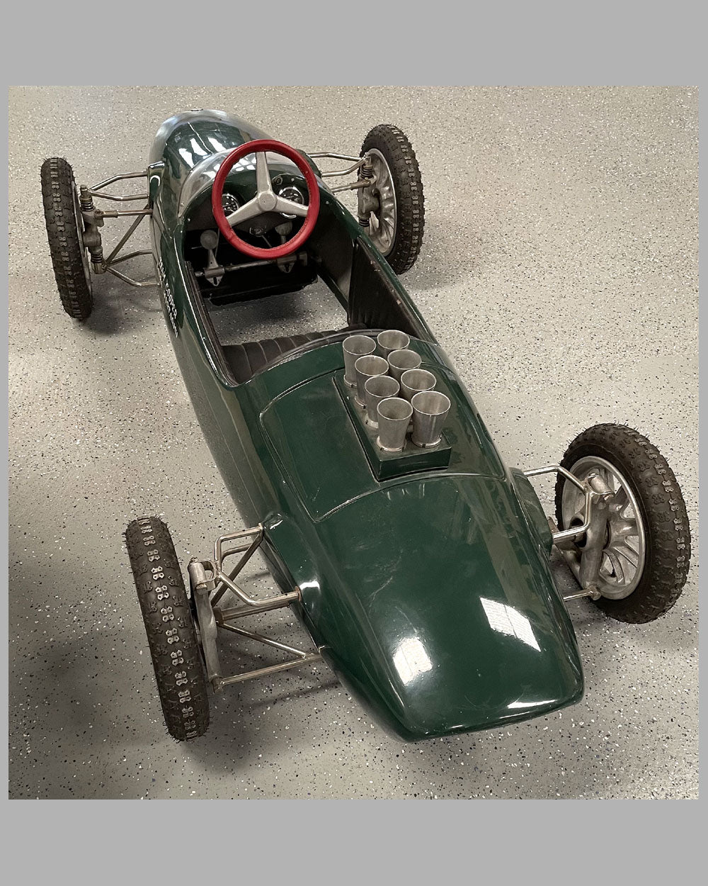 f1 pedal car Early 1960 Cooper F1 motorized child car