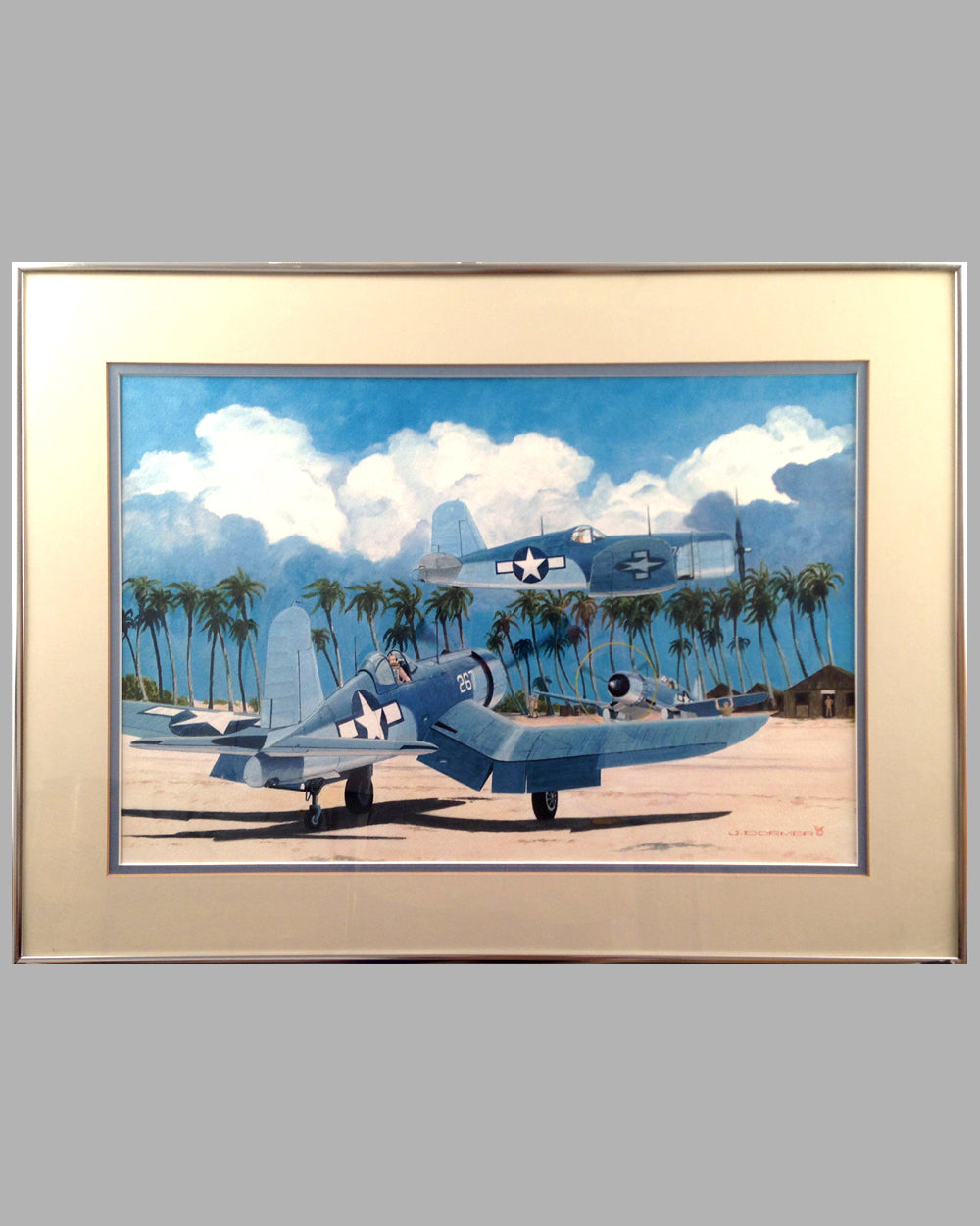 Corsair Scramble giclée by John Dormer, 2004