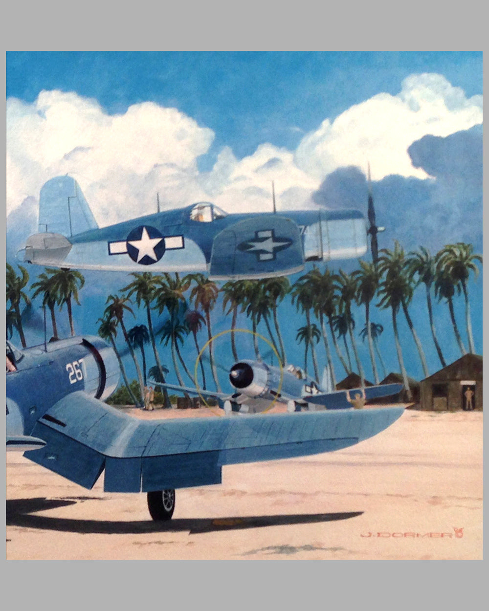 Corsair Scramble giclée by John Dormer, 2004