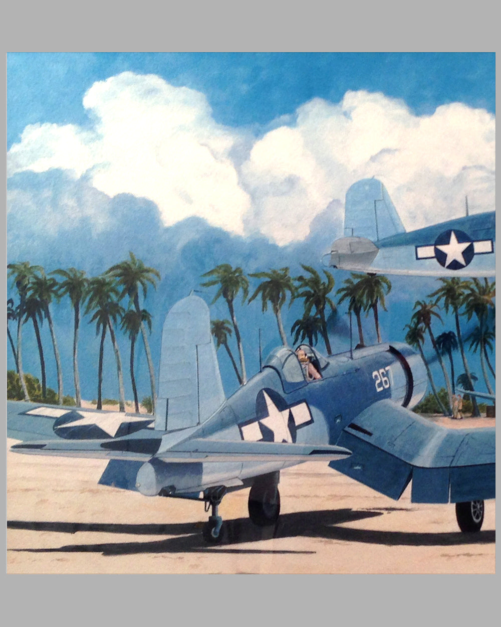 Corsair Scramble giclée by John Dormer, 2004