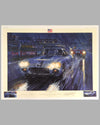 American Thunder – Le Mans 1960 print by Nicholas Watts, autographed by John Fitch