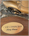 Cunningham – The Life and Cars of Briggs Swift Cunningham autographed book, with bronze sculpture by Larry Braun 5