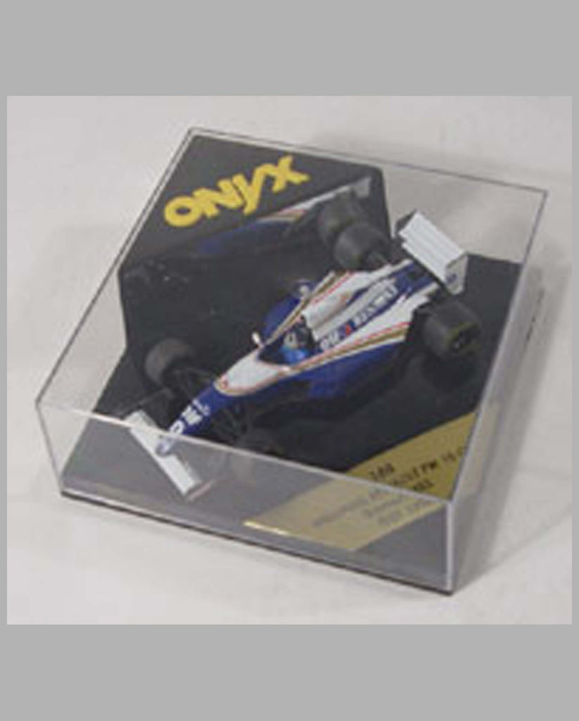 Damon Hill Williams Renault FW 15 C model by Onyx - l'art et l