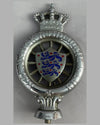 Dansk (Denmark) Automobil Klub hood ornament badge 4