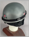 Open face helmet and large old fashioned aviator goggles 2