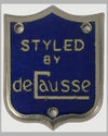 Styled by deCausse coach builder’s tag, 1920's
