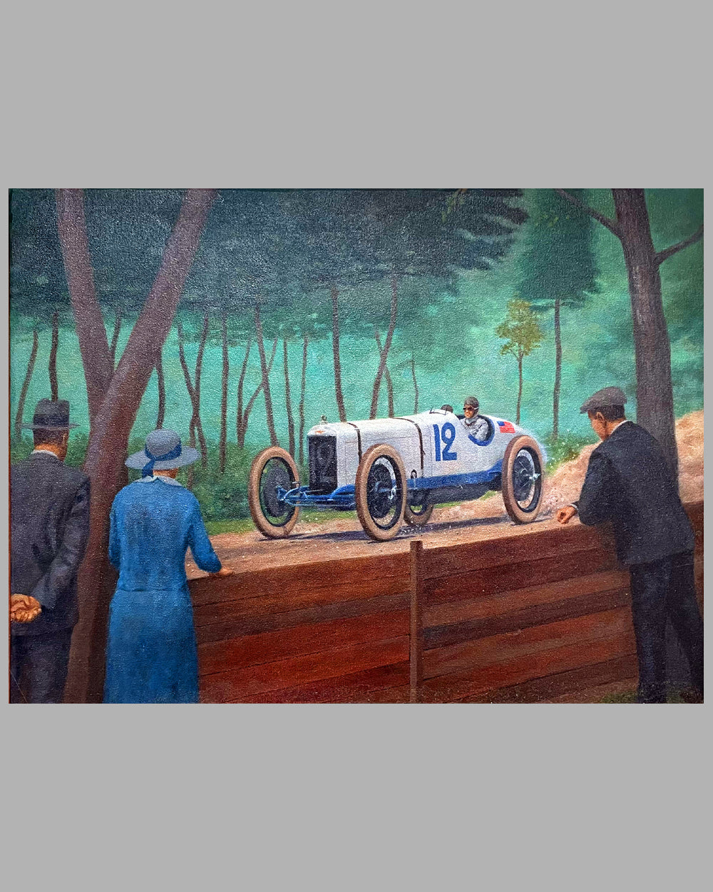 Disappointing the French painting by Fred Stout 2