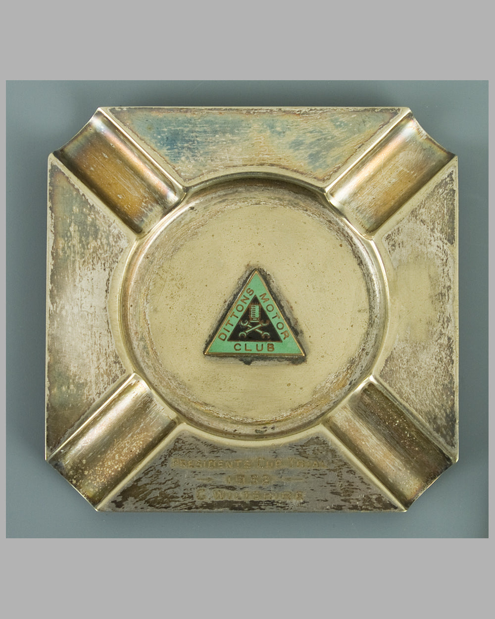 Dittons Motor Club ashtray award