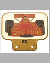 Donnybrook Racetrack 200 Club member’s badge #93