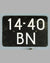 Pair of Dutch Embassy License Plates 2