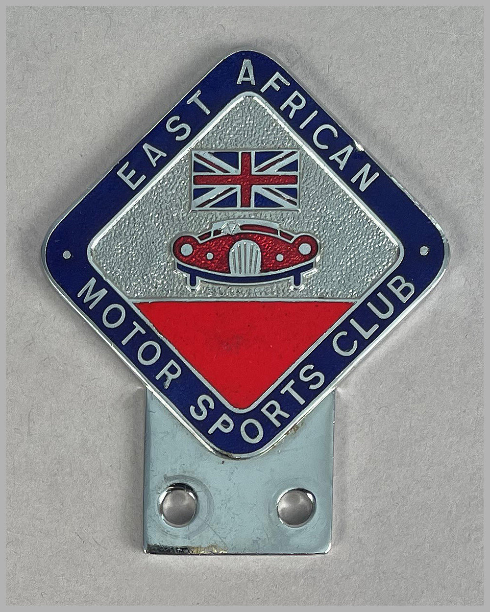 East African Motor Sports Club bumper badge