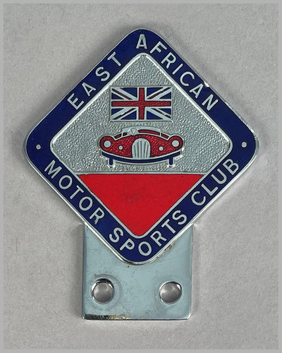 East African Motor Sport Club bumper badge