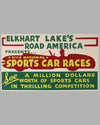 Elkhart Lake 1955 original poster 3