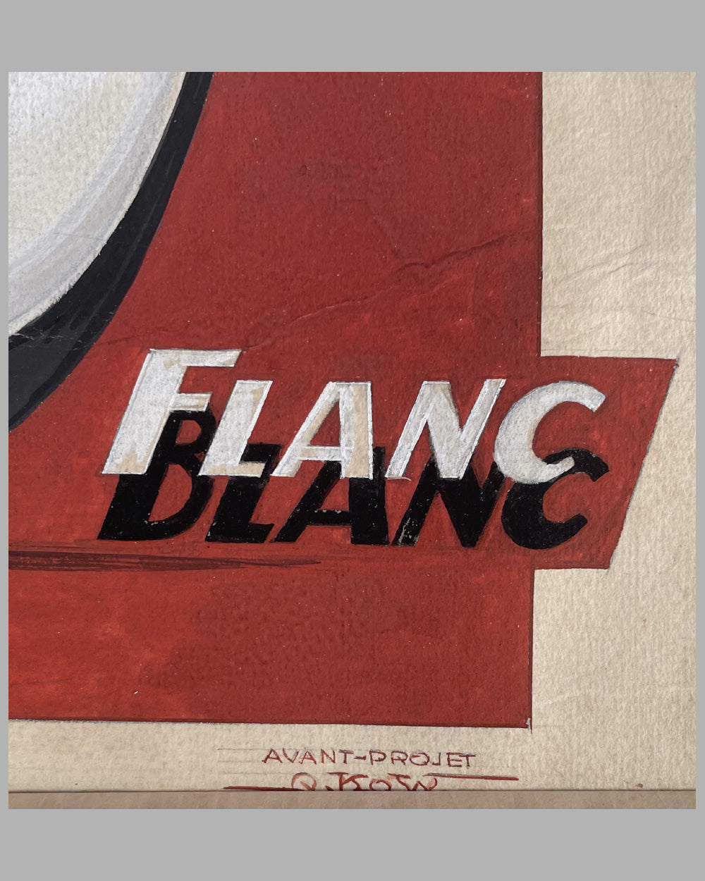 Englebert Tires period artwork by Alexis Kow (1901-1978) 2