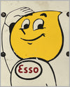 Esso Oil Drop Man metal / enamel sign 2