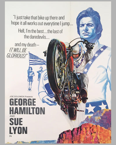 Evel Knievel movie poster, 1971 2