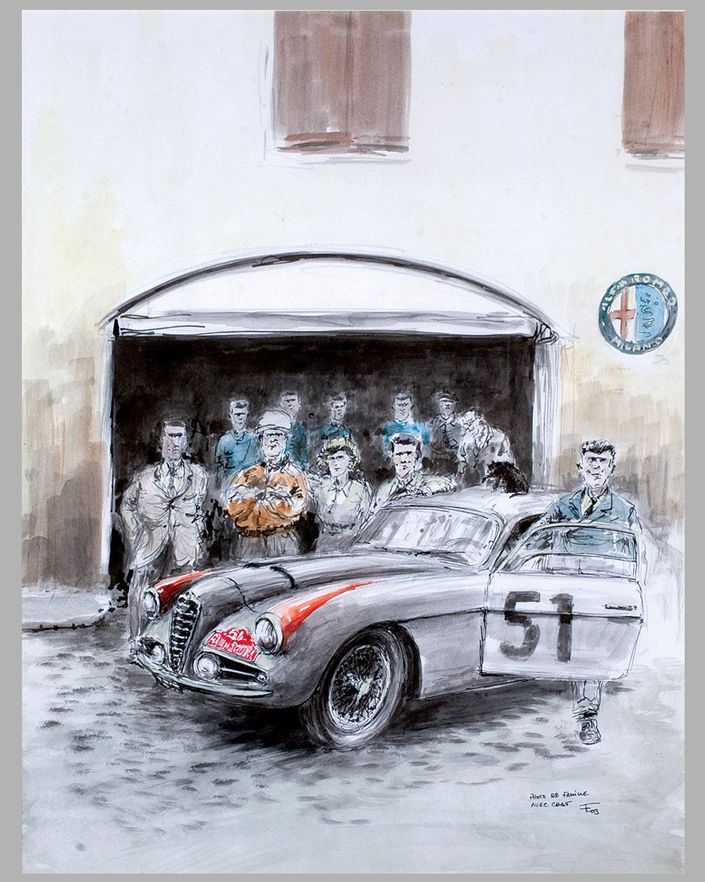 Photo de Famille avec Chat by Francois Chevalier 2