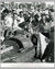 Juan Manuel Fangio winning the Grand Prix d'Albi in 1949, hand autographed b&w photo