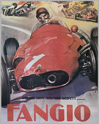 Fangio - Una vita a 300 all’ora original large movie poster 2