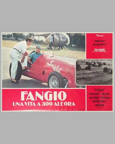 Fangio Una Vita a 300 All'ora collection of 8 lobby movie posters 3