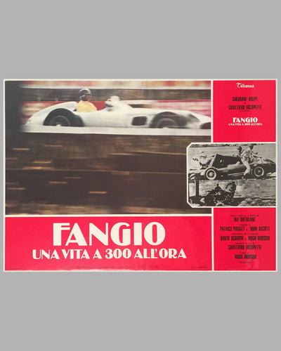 Fangio Una Vita a 300 All'ora collection of 8 lobby movie posters 8