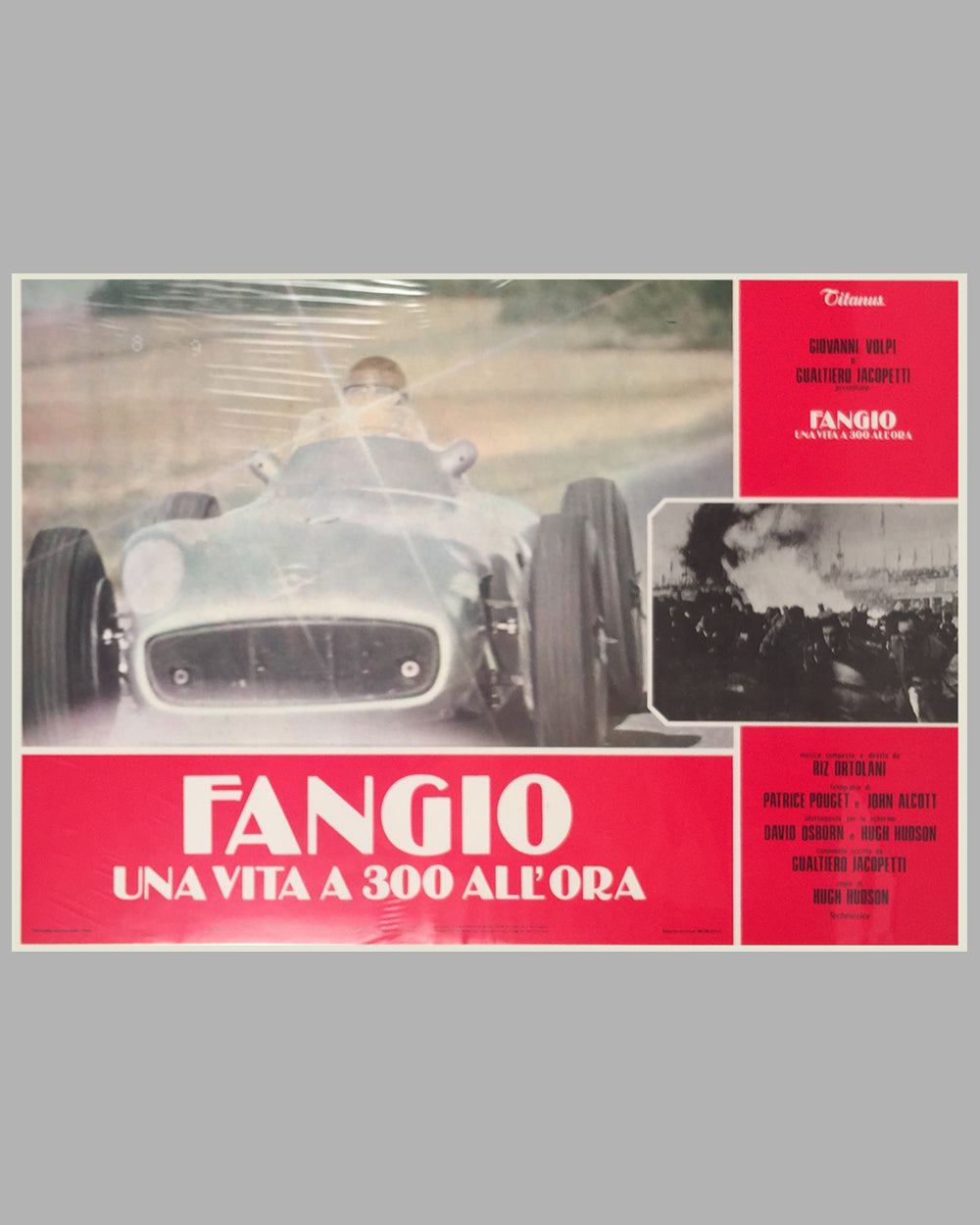 Fangio Una Vita a 300 All&#39;ora collection of 8 lobby movie posters 9