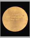 Federation Francaise du Sport Automobile gold-plated bronze medallion 2