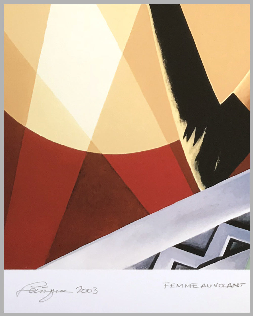 Femme Au Volant giclée by Alain Lévesque