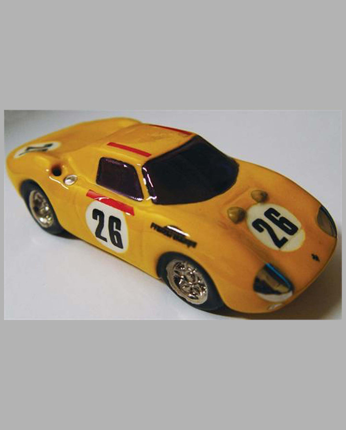 Ferrari 250 LM Ecurie Francorchamps ceramic car by Scott Schleh (USA)