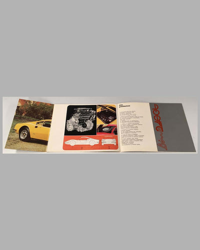 Ferrari 246 GT original factory sales brochure page 2