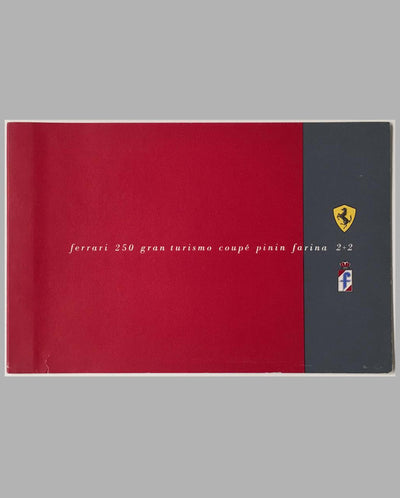 Ferrari 250 Granturismo coupe Pininfarina 2+2 brochure 1960 factory original cover