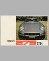 Ferrari 275 GTB4 original factory sales brochure, Cover