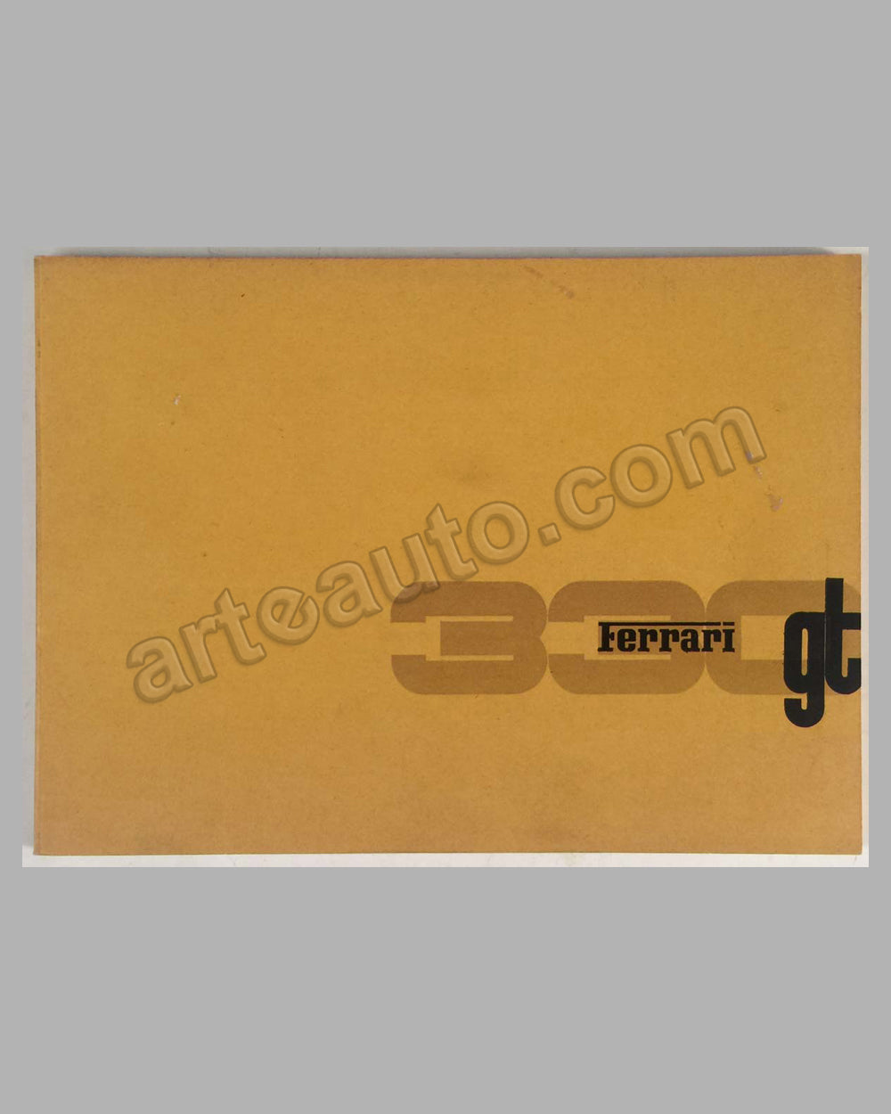 Ferrari 330 GT Series I original factory spare parts catalog