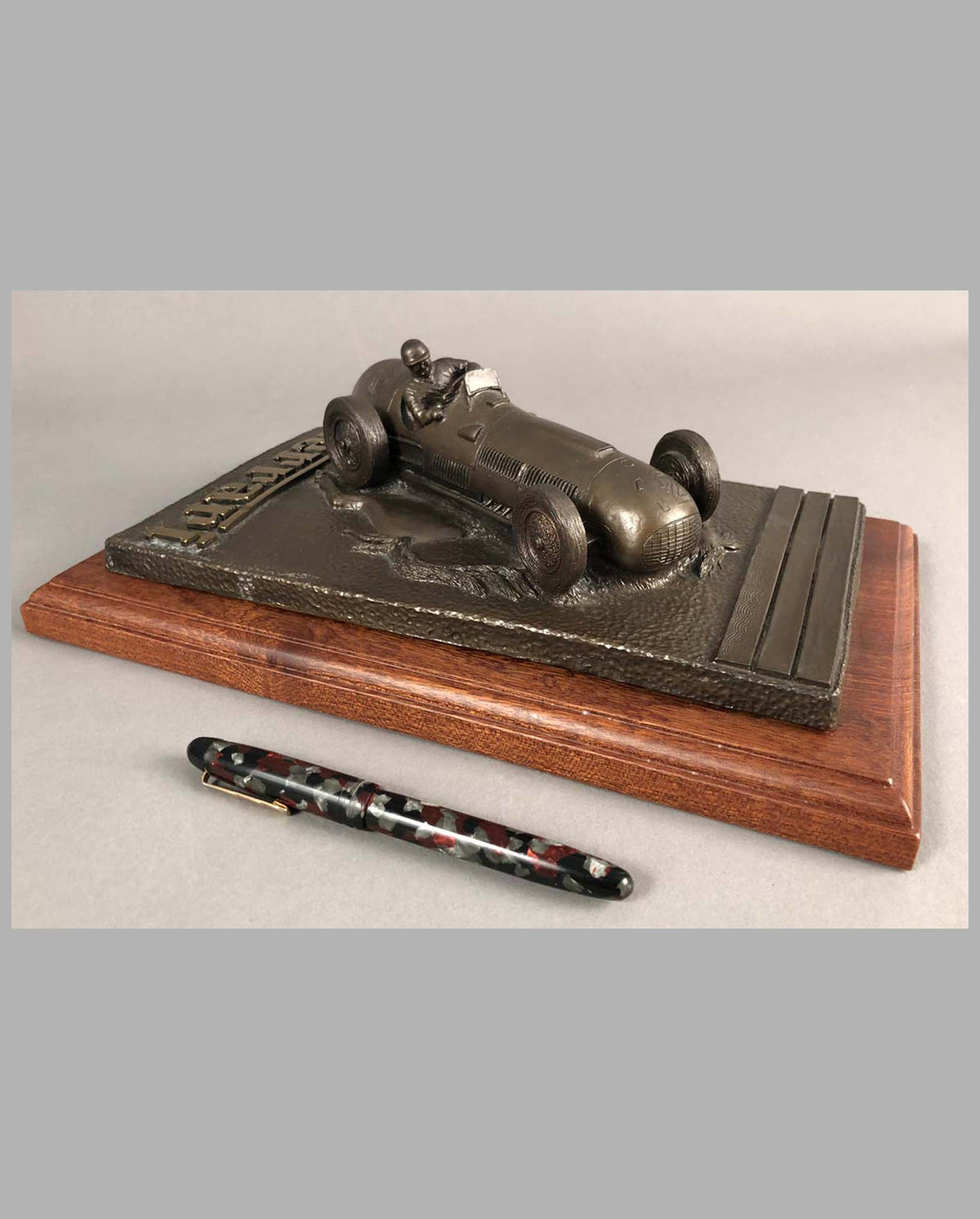 Ferrari 375 Grand Prix Car Bronze Sculpture