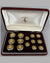 Set of 14 Ferrari blazer buttons