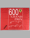 Ferrari factory flag autographed by Michael Schumacher
