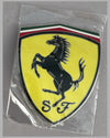 Two Scuderia Ferrari (SF) fender shields/badges 2