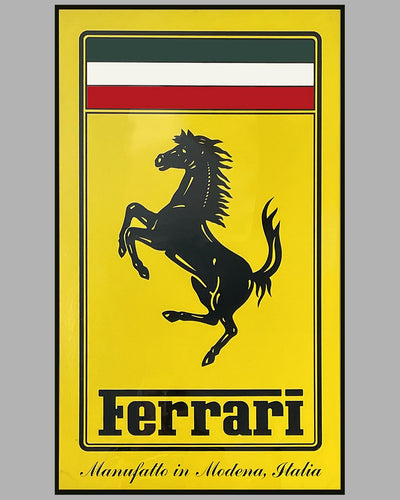Ferrari “Manufatto in Moderna, Italy” very limited production poster