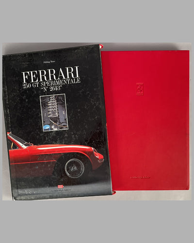 Ferrari 250 GT Sperimentale No. 2643 signed book by Stirling Moss, 1990
