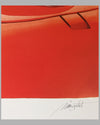 Ferrari 250 Testa Rossa print by Alain Mirgalet, France (1980’s) 2