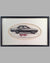 Ferrari Pinin etching by Randy Owens