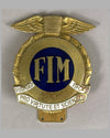Vintage FIM (Federation Internationale de Motocyclisme) badge